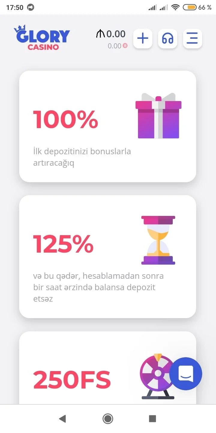 Glory Casino app